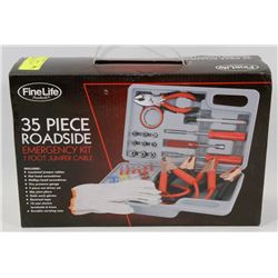 FINELITE 35PC ROADSIDE EMERGENCY KIT