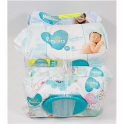 BUNDLE OF ASSORTED BABY WIPES