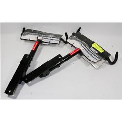 LOT OF 2 SWAGMAN FOLD IT BIKE STORAGE HANGERS