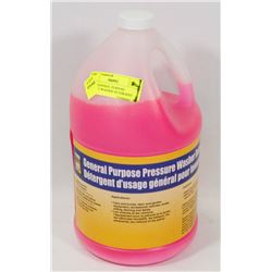 JUG OF GENERAL PURPOSE PRESSURE WASHER DETERGENT