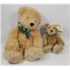 Image 1 : 2 COLLECTOR TEDDY BEARS WITH TAGS