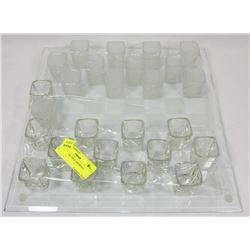 SHOT GLASS CHESS DRINKING GAME