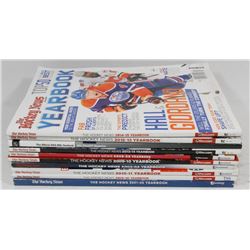 10 HOCKEY NEWS YEARBOOKS MAGAZINES