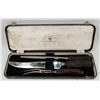 Image 1 : VINTAGE HENRY ROGERS, SONS & CO CARVING SET.