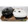 Image 1 : HAMILTON BEACH CROCK POT & ELECTRIC FRYING PAN