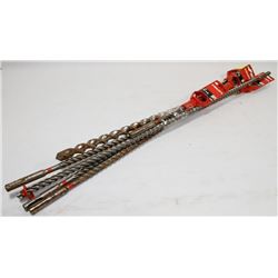 6 ASSORTED HILTI BITS