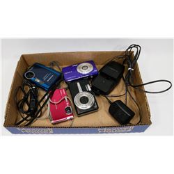 4 DIGITAL CAMERAS INC SONY AND UNIVERSAL CHARGER