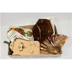 FLAT OF ASSORTED CLOCKS