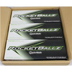 6 DOZEN TAYLORMADE ROCKETBALLZ RECLAIMED GOLF