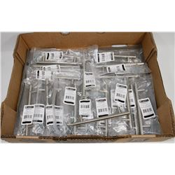 FLAT OF LIBERTY 128/188MM C-C STAINLESS STEEL