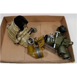 VINTAGE MILITARY SIGHT/SCOPE. NOT COMPLETE.