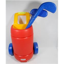 LITTLE TIKES GOLF SET INCL 2 DRIVERS, 2 BALLS AND