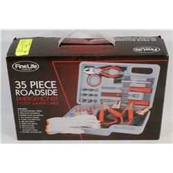 FINELITE 35PC ROADSIDE EMERGENCY KIT