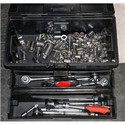 TOOL BOX W/ 160 PCS SOCKET SET.