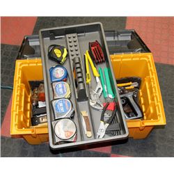 PLANO TOOL BOX W/ CONTENT. WESTWARD ETC.