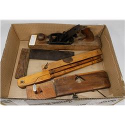 ANTIQUE TOOLS: STANLEY PLANE, MALLOCH PERTH ETC.