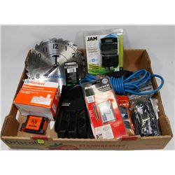 FLAT OF ASSORTED HOME REPAIR ITEMS INCLUDING