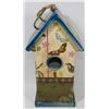 DECORATIVE CERAMIC BIRD HOUSE