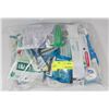 Image 1 : BAG OF ASSORTED FLOSS AND DENTAL PRODUCTS