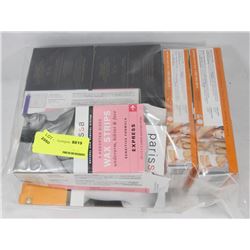 BAG OF ASSORTED HAIR REMOVAL WAX PRODUCTS