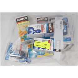 BAG OF ASSORTED COUGH AND COLD AIDS