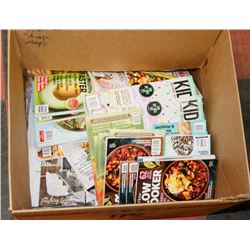 BOX OF ASSORTED MAGAZINES