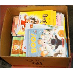 BOX OF ASSORTED KIDS BOOKS