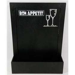 BON APPETIT MENU BOARD