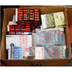 BOX OF ASSORTED BOOKS