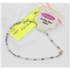 Image 1 : STERLING SILVER ANKLET