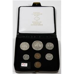 1974 CANADA RCM DOUBLE PENNY COIN SET