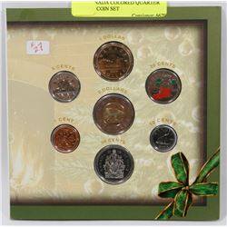 2005 CANADA COLORED QUARTER SEALED COIN SET