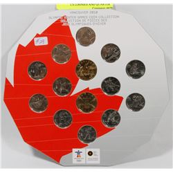 2010 CANADA VANCOUVER OLYMPICS LOONIES AND QUARTER
