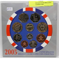 2005 UNITED KINGDOM BRILLIANT UNCIRCULATED COIN