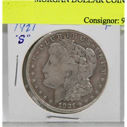 1925 USA  MORGAN DOLLAR COIN "S"