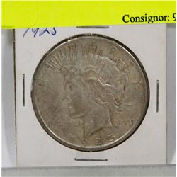 1925 USA  PEACE DOLLAR