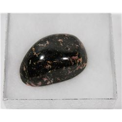 #66-RHODONITE PINK BLACK HEALING CRYSTAL ROCK