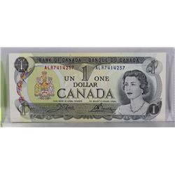 GEM UNC CANADA 1973 $1 BILL