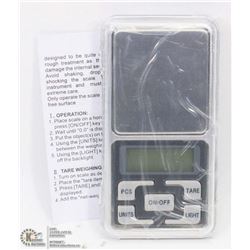 NEW GREY POCKET DIGITAL SCALE