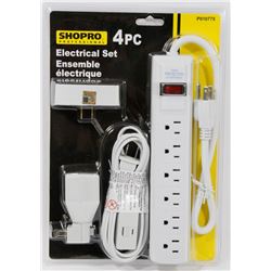 NEW! 4PC ELECTRICAL SET