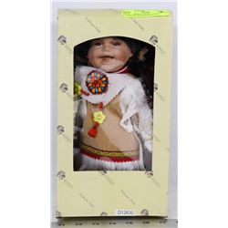NEW KINNEX LTD ED. SAYEN QUALITY INDIAN DOLL