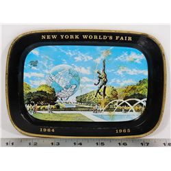 1964/1965 NEW YORK WORLDS FAIR TRAY.