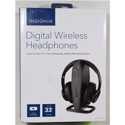 NEW INSIGNIA WIRELESS TV HEADSET