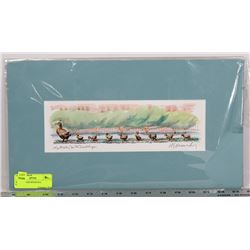 WATERCOLOR SIGNED R.E. KENNEDY.