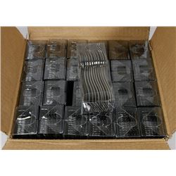 CASE OF 48 PACKAGES OF 24 MINI FORKS  (1000+)