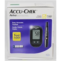 ACCU CHECK AVIVA BLOOD GLUCOSE MONITOR.