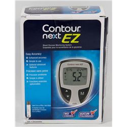 CONTOUR NEXT EZ BLOOD GLUCOSE MONITOR.