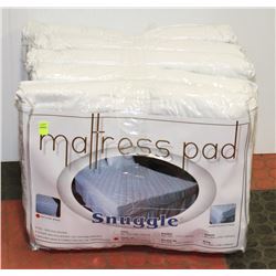 BUNDLE OF 5 TWIN XL MATTRESS PADS
