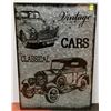 Image 1 : NEW METAL VINTAGE CARS WALL DECORE