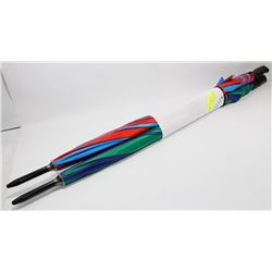 2PK GOLF SIZE UMBRELLAS.